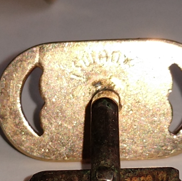 Swank Cuff Links Oval Gold Vintage - Picture 4 of 6